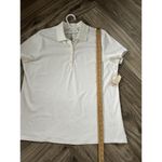 st. john's bay ST. John’s Bay Plus Size 0X Women’s Classics Polo Shirt White Photo 7