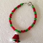 Handmade Santa Hat Child bracelet  New Christmas Photo 0