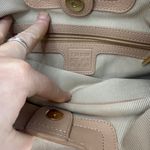 TMRW STUDIO Blush Milo Fold Over Suede Bag Crossbody Top Handle Anthropologie Pink Photo 11