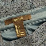 Forever 21  Blue Lace Midi Skirt Photo 3