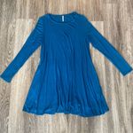 Mittoshop Womens  Blue Tshirt Dress - S Photo 1
