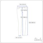 Eunina Greta Skinny Roller Jeans Denim Distressed Mid Rise Fit Blue Juniors 11 Photo 7