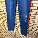Judy Blue  Skinny Fit Jeans With Red Velvet Side‎ Stripe Size 3/26 Photo 3