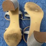 American Glamour Bradley Heels Silver Size 5.5 Photo 6