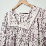 Cleobella  Boho Peasant Blouse Paisley Flowy, S Photo 1