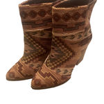 Kelsi Dagger REVOLVE  Zidane Tapestry woven heeled Boots Aztec size 7.5 western Photo 7