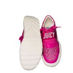 Juicy Couture NWT  Women's Dyanna Sneakers In Bright Pink Photo 6