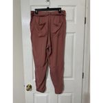 REWASH  Easy Jogger Size Large Burnt Pink Hi-Rise Paper Bag Tie Waist Photo 1