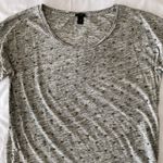 J.Crew Grey T-Shirt With Sequin Detail Photo 1