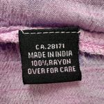 Papa Vancouver Boho Handkerchief Hem Dress Purple Crinkle Rayon Free Size India‎ Size M Photo 3