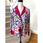 Anthropologie Rosa de Weerd x  Pink Floral Pajama Sleep Top Photo 1