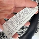 ZARA  Tweed Mini Shift Short Sleeve Mini Dress in Black and White Womens Medium Photo 6