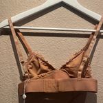 New Pepper Everyday Lace Bra Size XXS Tuscan Color NWT Tan Photo 4