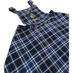 Hot Topic Harry Potter Ravenclaw Plaid blue black Skirtall Adjustable straps M Photo 6