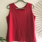 90s thick strap red cami tank top Size XL Photo 0