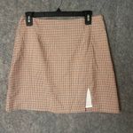 1. State ‎ Women's Size 6 Nwt Plaid A-Line Mini Skirt with Side Slit Photo 1