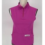 Roberto Cavalli Freedom Mock Neck Tank Active Top Sleeveless Size 42 Magenta Photo 1
