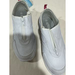 Womans Anywears White Size 8 Nursing Shoes Nwt Zip Front Photo 1