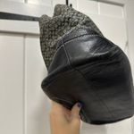 Coach Soho Satchel Shoulder Bag Signature Canvas Print Black Buckle Y2K Leather Photo 10