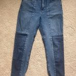 Madewell Two Tone High Rise Slim Boyjean Photo 0