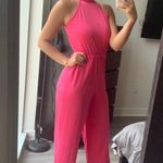 SheIn Hot Pink Jumpsuit Photo 0