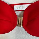 Meshki  Kira Bralette Top in Red size Medium Photo 6