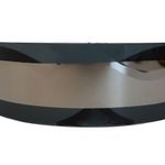 Black Reflective Futuristic Sunglasses Photo 0