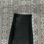 EXPRESS NWT Super High Waisted Faux Leather Leggings In Black Size X-Large Photo 8