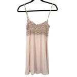 Eberjay Eberjey Mariana Chemise Slip Sleepwear Pajama Dress Lace Luxury Pink feminine Photo 3