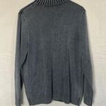 Quacker Factory Quaker Factory Vintage Knit Zip-Up Embellished Sweater Denim Pocket Ribbed Collar Unisex Y2K Streetwear XL TB328 Photo 4