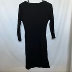 EXPRESS  raglan sleeve t-shirt dress  xs black Photo 6