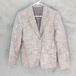 Vintage Blazer, tan blazer, tan suit jacket Size XS Photo 8