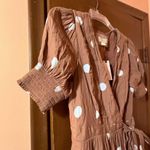 Anthropologie NWT  Maeve Bernice Polka Dot Wrap Dress Photo 7