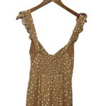 l*space L’ Pasadena Jumpsuit Beachcomber Polka Dot Revolve Brown Women’s Size S Photo 5