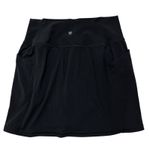 Athleta  Black Skirt with Built in Shorts Pockets Activewear Women's Size Medium Photo 2