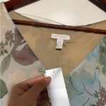 Charter Club NWT Silk  Blue Floral Maxi Dress Photo 1