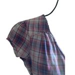 Converse Adorable purple plaid wrap dress, short sleeves Photo 2