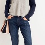 Madewell Patch Pocket Pullover Sweater in Colorblock Photo 0
