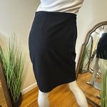Eileen Fisher  Classic Black Mini Skirt XS Work Business Casual Party Pull On Photo 1