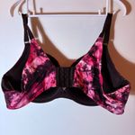 Torrid Curve 360 Back Smoothing Push-Up Plunge Bra 46C Tie Dye Pink Purple Photo 1