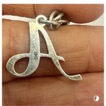 James Avery  Sterling silver A monogram bracelet Photo 8