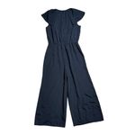 Kate Spade Black Embroidered Lace Yoke Ankle Length Jumpsuit Women’s US M Photo 7