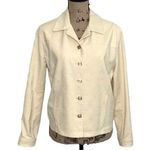 St. John Womens Size Large Vintage Designed Button Long Sleeve Collared Jacket Photo 0