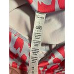 Alo Yoga  Leggings‎ Women's Size L Coral Pink White Ombre Animal Print Activewear Photo 4