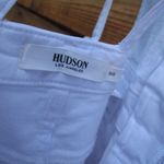 Hudson Jeans NWOT Hudson White Crop Overallls Photo 8