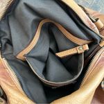 7 For All Mankind ombré tan/brown leather hobo shoulder bag Photo 10