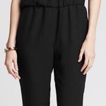 Banana Republic BR Monogram Black Mesh Back Jumpsuit NWT! Photo 0