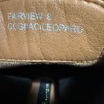 Vintage Havana  Brown Ankle Boots with Animal Print Accent Photo 9