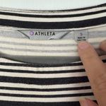 Athleta Tulip Striped Ruched Sleeveless Dress Photo 4