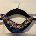 Wow! Prom & Pageant 100% Silk Formal Dress Sleeveless Gold Blue Y2K Size 4 Photo 3